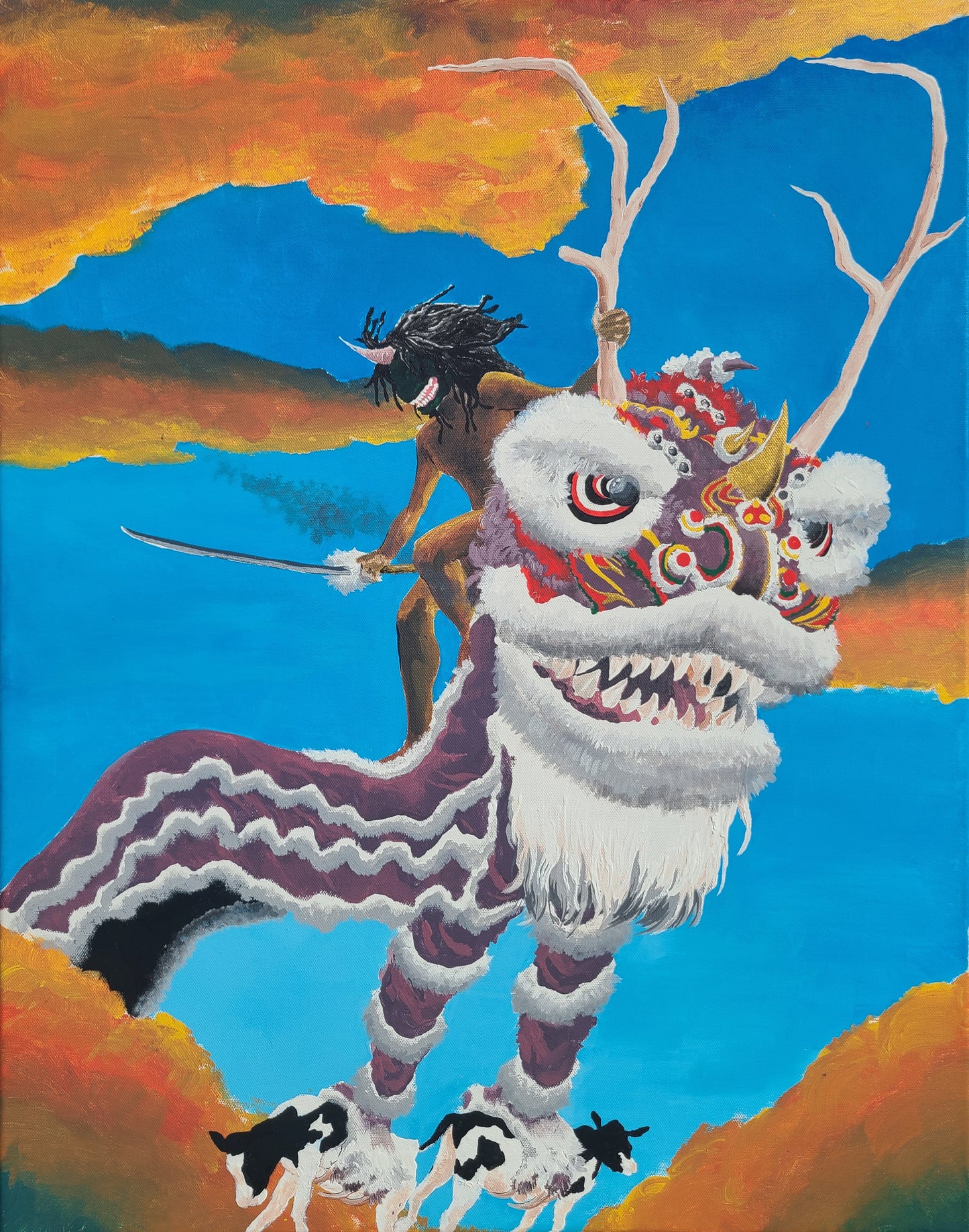 Lunar New Year. 2022. Original