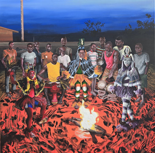 Zaouli Dancers Original. 2024.