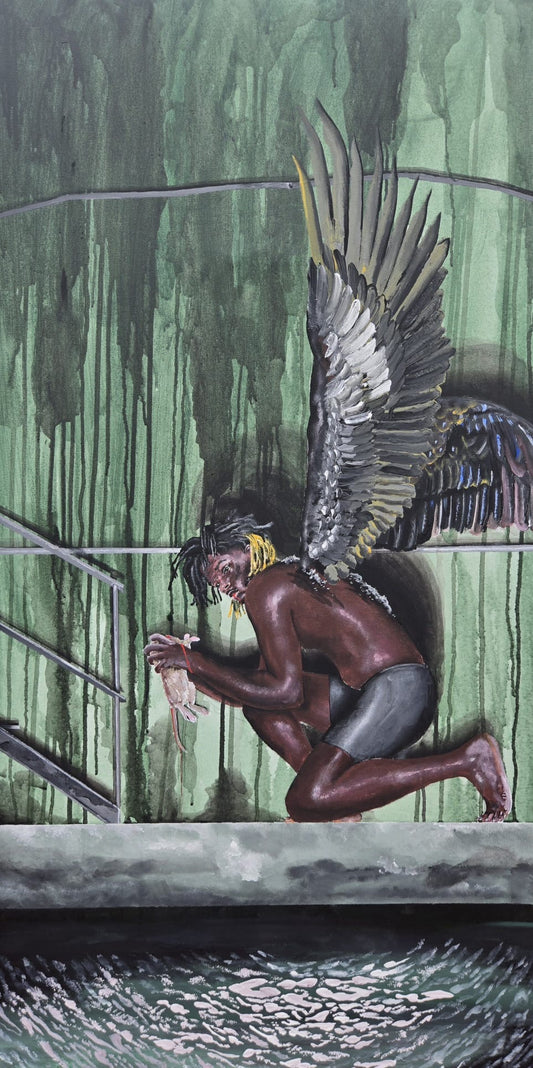 Pernicious Sewer Vulture Original. 2024