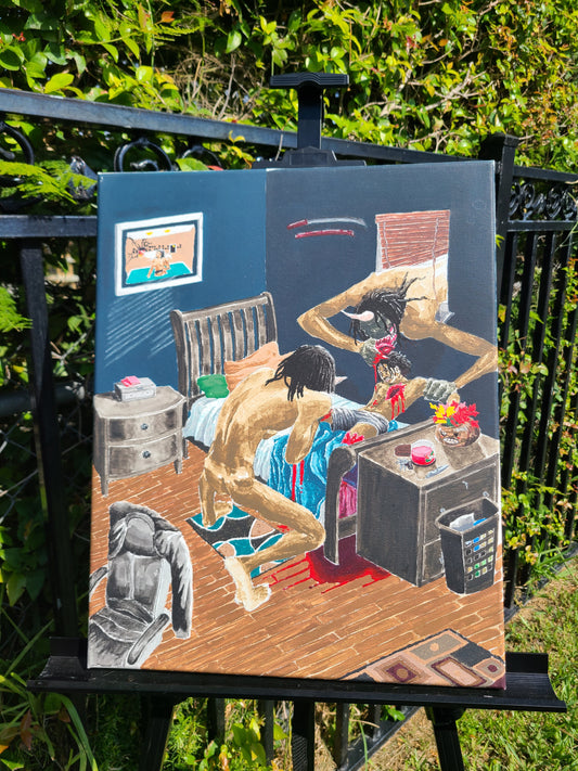 A Clumsy Monster Who Devours All. 2020. Original